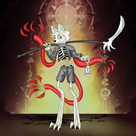 Skeletal Dog